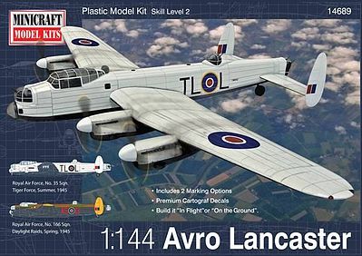 Minicraft B1A USAF Bomber Plastic Model Airplane Kit 1/144 Scale