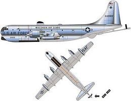 Minicraft KC-97L USAF w/2 Marking Options Plastic Model Airplane Kit 1/144 Scale #14699 Minicraft KC-97L USAF w/2 Marking Options Plastic Model Airplane Kit 1/144 Scale #14699