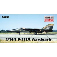Minicraft F-111F Aardvark Plastic Model Airplane Kit 1/144 Scale #14733