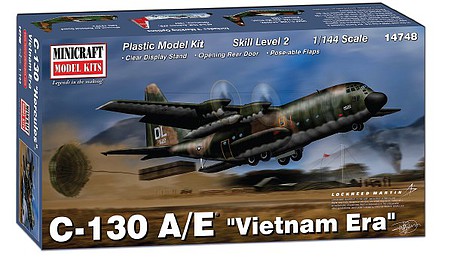 Minicraft B1A USAF Bomber Plastic Model Airplane Kit 1/144 Scale