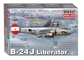 Minicraft 1/144 B24J Liberator Aircraft Minicraft 1/144 B24J Liberator Aircraft