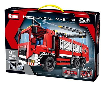 Mechanical-Master Tech Bricks R/C Fire Truck Kit