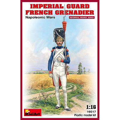 Mini-Art Imperial Guard French Grenadier Napoleonic Wars Plastic Model Military Figure 1/16 #16017