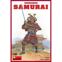 Samurai Warrior Plastic Model Military Figure 1/16 Scale #16028