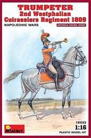 Mini-Art Trumpeter 2nd Westphalian Plastic Model Military Figure Kit 1/16 Scale #16035 Mini-Art Trumpeter 2nd Westphalian Plastic Model Military Figure Kit 1/16 Scale #16035