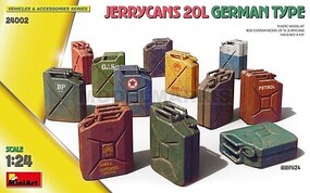Mini-Art Jerry Cans 20L German Type 1-24