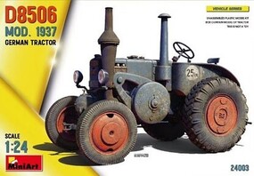 Mini-Art German D8506 Mod 1937 Plastic Model Tractor Kit 1/24 Scale #24003