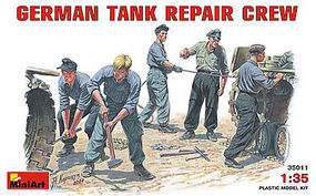 Mini-Art German Tank Repair Crew Plastic Model Military Figure 1/35 Scale #35011 Mini-Art German Tank Repair Crew Plastic Model Military Figure 1/35 Scale #35011