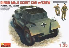 Mini-Art Dingo MkII Scout Car w/Crew PzKpfw MkI 202e