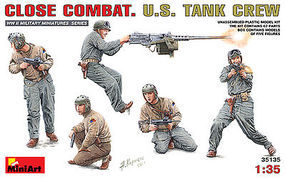 Mini-Art Close Combat US Tank Crew Plastic Model Military Figure 1/35 Scale #35135 Mini-Art Close Combat US Tank Crew Plastic Model Military Figure 1/35 Scale #35135