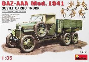 Mini-Art GAZ-AAA Cargo Truck Mod. 1941 Plastic Model Military Trcuk Kit 1/35 Scale #35173