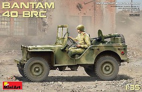 Mini-Art WWII Bantam 40 BRC Military Car Plastic Model Military Vehicle Kit 1/35 Scale #35212