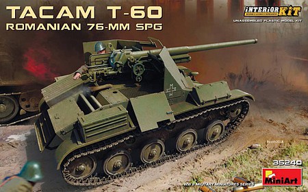 Mini-Art WWII Romanian Tacam T60 Tnk-35