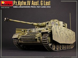 Mini-Art 1/35 PzKpfw IV Ausf G Last/Ausf H Early Nibelungenwerk Production Tank w/Full Interior May-Jun 1943 (2 in 1)