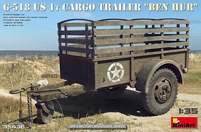 Mini-Art G518 US 1ton Ben Hur Cargo Trailer 1-35