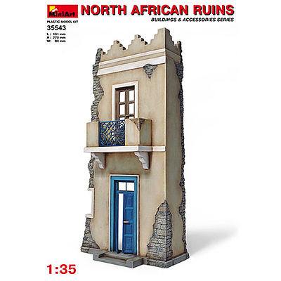 Mini-Art North African Ruins Plastic Model Diorama Kit 1/35 Scale #35543