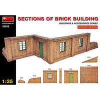 Mini-Art Sections of Brick Building Plastic Model Diorama 1/35 Scale #35552 Mini-Art Sections of Brick Building Plastic Model Diorama 1/35 Scale #35552