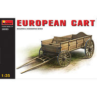 Mini-Art European Cart Plastic Model Diorama 1/35 Scale #35553 Mini-Art European Cart Plastic Model Diorama 1/35 Scale #35553