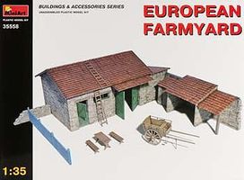 Mini-Art European Farmyard Plastic Model Diorama 1/35 Scale #35558 Mini-Art European Farmyard Plastic Model Diorama 1/35 Scale #35558