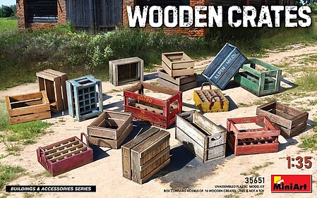 Mini-Art Wooden Crates 1-35