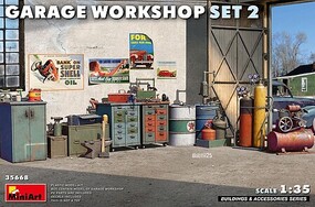 Mini-Art 1/35 Miniart Garage Workshop Set #2