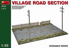 Mini-Art Village Road Section Plastic Model Diorama 1/35 Scale #36042 Mini-Art Village Road Section Plastic Model Diorama 1/35 Scale #36042