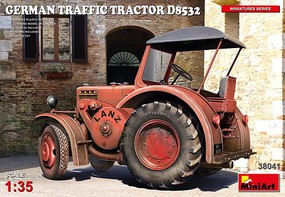 Mini-Art German D8532 Traffic Tractor Plastic Model Tractor Kit 1/35 Scale #38041