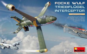 Mini-Art Focke Wulf Triebflugel Interceptor Plastic Model Military Kit 1/35 Scale #40002