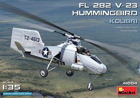 Mini-Art FL282 V23 Kolibri (Hummingbird) Single-Seat Plastic Model Helicopter Kit 1/35 Scale #41004