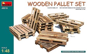 Mini-Art 1/48 Wooden Type Pallets (20)