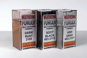 Monroe Grime & Rust Weathering Powder Set Hobby and Model Paint Set #2913