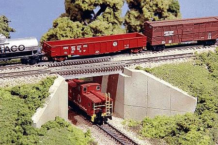 n scale girder bridge