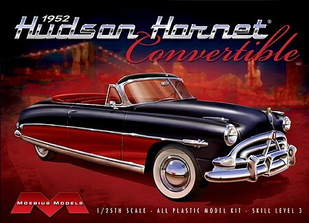 1/25 Moebius 1954 Hudson Hornet Special Car Plastic Model Kit