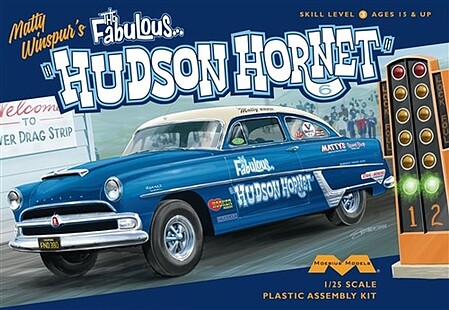 1/25 Moebius 1954 Hudson Hornet Special Car Plastic Model Kit