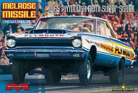 Moebius 1965 Plymouth Hemi Melrose Missile Super Stock Drag Car Plastic Model Car Kit 1/25 #1229 Moebius 1965 Plymouth Hemi Melrose Missile Super Stock Drag Car Plastic Model Car Kit 1/25 #1229