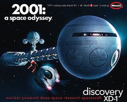 Moebius 2001 Space Odyssey Discovery One Spacecraft Plastic Model Kit 1/144 Scale #20013 Moebius 2001 Space Odyssey Discovery One Spacecraft Plastic Model Kit 1/144 Scale #20013