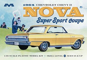 Moebius Chevy Nova Super Sport Plastic Model Car Kit 1/25 Scale #2320