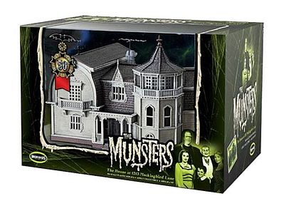 Moebius Finished Munsters House Plastic Model Building #2929