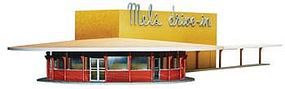 Moebius Prebuilt Mel's Drive-In Plastic Model Building HO Scale #2935 Moebius Prebuilt Mel's Drive-In Plastic Model Building HO Scale #2935