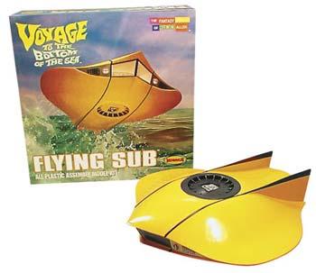 Moebius Voyage/Bottom/Sea Flying Sub Science Fiction Plastic Model 1/32 Scale #817