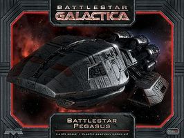 Moebius Battlestar Galactica Battlestar Pegasus Science Fiction Plastic Model Kit 1/4105 Scale #931 Moebius Battlestar Galactica Battlestar Pegasus Science Fiction Plastic Model Kit 1/4105 Scale #931