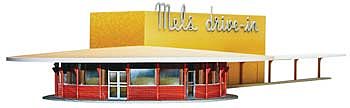 Moebius Mels Drive-In Plastic Model Building Kit HO Scale #935