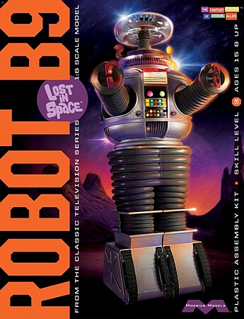 Moebius Models 939 - 1/6 Lost in Space Robot B9 Plastic Model Kit