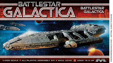Moebius Battlestar Galactica Original Galactica Science Fiction Plastic Model Kit 1/4105 Scale #942