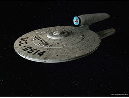 Moebius USS Kelvin Star Trek Plastic Model Spacecraft Kit 1/1000 Scale #976
