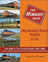 Morning-Sun Milwaukee Road Power In Color Volume 2 Model Railroading Book #1507 Morning-Sun Milwaukee Road Power In Color Volume 2 Model Railroading Book #1507