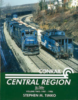 Morning-Sun Conrail Central Region Volume 2 Model Railroading Book #1553 Morning-Sun Conrail Central Region Volume 2 Model Railroading Book #1553