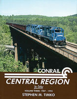 Morning-Sun Conrail Central Region in Color Volume 3 1987-1993 Model Railroading Book #1577 Morning-Sun Conrail Central Region in Color Volume 3 1987-1993 Model Railroading Book #1577
