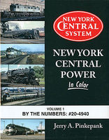 Morning-Sun New York Central Power in Color Volume 1 By the Numbers #20-4940 Model Railroading Book #1581 Morning-Sun New York Central Power in Color Volume 1 By the Numbers #20-4940 Model Railroading Book #1581