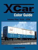 X Car Color Guide Volume 5- TLCX-ZTTX, Hardcover, 128 Pages, All Color